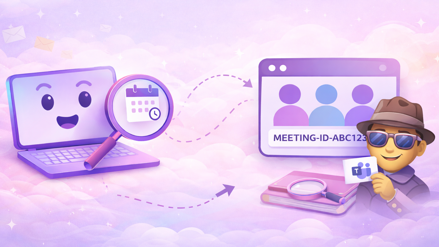 Microsoft Graph: Finding a Teams Meeting ID by Subject or Date